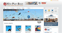 Desktop Screenshot of kiteplans.org