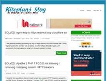 Tablet Screenshot of kiteplans.info